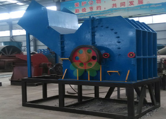 China Blaue kleine Altmetall-Zerkleinerungsmaschinen-Maschine für Getränkedosen/Farbeimer fournisseur