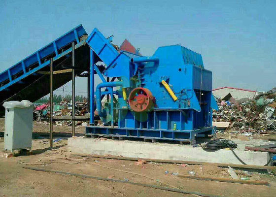 China Blaue Metallzerkleinerungsmaschinen-Hochleistungsmaschine für das überschüssige Metall, das Eco freundlich aufbereitet fournisseur